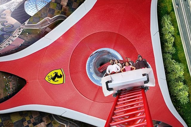 Entrance Ticket To Ferrari World with Private Transfers - Photo 1 of 5